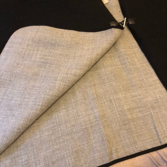 Calvin Klein Reversible Poncho - Picture 3 of 5